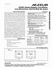 DataSheet MAX4250 pdf